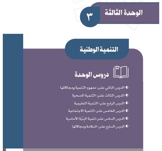 حل كتاب الاجتماعيات ثالث متوسط ف2